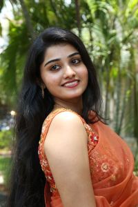 Krishnamma Movie Actress Athira Raj Saree Images