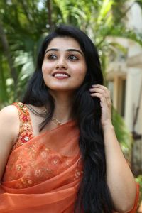 Krishnamma Movie Heroine Athira Raj Saree Images