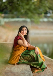 Actress Athira Raj Saree Photoshoot Stills