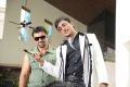 Ajaz Khan, Sonu Sood in Athiradi Vettai Tamil Movie Stills