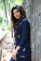 Actress Athulya Ravi Latest Images in Dark Blue Dress