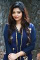 Actress Athulya in Dark Blue Dress Images
