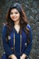 Actress Athulya Ravi in Dark Blue Dress Images