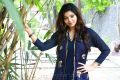 Actress Athulya Ravi Latest Images in Dark Blue Dress