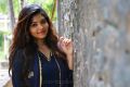 Actress Athulya Ravi Latest Images in Dark Blue Dress