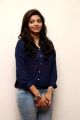 Actress Athulya Ravi Stills in Blue Shirt & Faded Jeans Pant