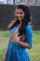 Tamil Actress Athulya Ravi Photos in Blue Dress