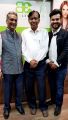 Mr. Narsaria, Dr. Ram Barot & Shashank Narsaria (Owner, BE) at the inauguration of Basic Elements-Pro Unisex Salon in Malad, Mumbai.1