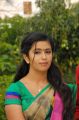 Telugu Actress Anandi Cute Saree images in Lakshmi Raave Ma Intiki
