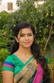 Telugu Actress Anandi Cute Saree images in Lakshmi Raave Ma Intiki