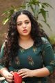 Awe Movie Heroine Nithya Menon Interview Photos