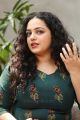 Awe Movie Heroine Nithya Menen Interview Photos