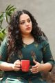 Awe Movie Heroine Nithya Menen Interview Photos