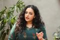 Awe Heroine Nithya Menon Interview Photos HD