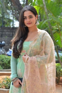 Actress Ayesha Khan Stills @ Mukhachitram Teaser Launch