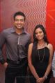 Jack Micheal, Aarushi at Azhagan Azhagi Movie Audio Launch Stills