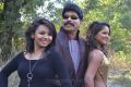 Powerstar Srinivasan at Azhagan Azhagi Movie Shooting Spot Stills