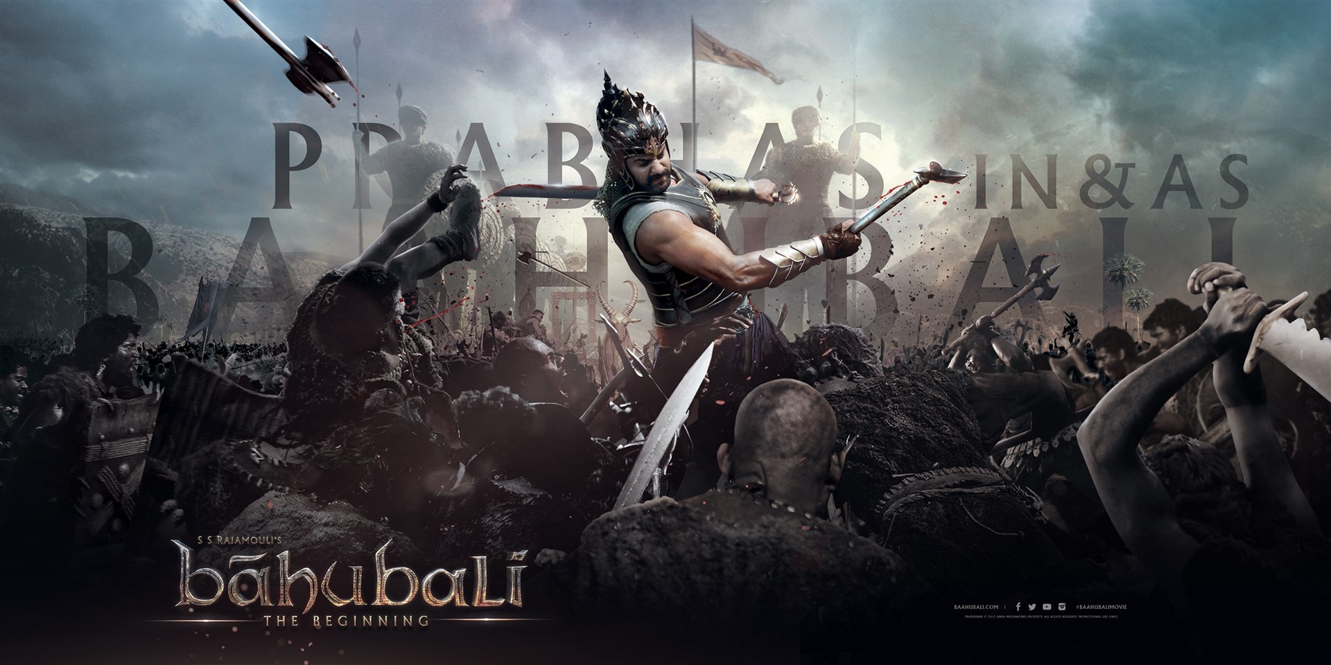 Baahubali-The Beginning Prabhas Poster released