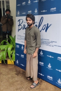 Actor GV Prakash Kumar @ Bachelor Movie Press Meet Stills