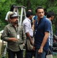 Sabu Cyril, Shobu Yarlagadda @ Bahubali Movie Working Stills