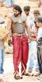 Actor Prabhas @ Baahubali Working Stills