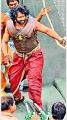 Actor Prabhas @ Baahubali Working Stills