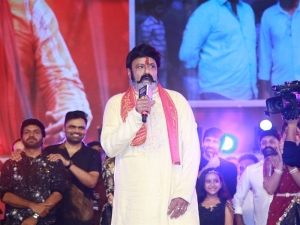 Nandamuri Balakrishna Pictures @ Bhagavanth Kesari Trailer Launch