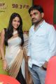 Actress Lavanya Tripathi, Director Maruthi Dasari @ Radio Mirchi in Vijayawada