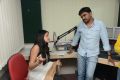 Actress Lavanya Tripathi, Director Maruthi Dasari @ Radio Mirchi in Vijayawada