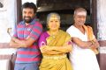 M.Sasikumar, Kovai Sarala, Sangili Murugan in Balle Vellaiyathevaa Movie Stills