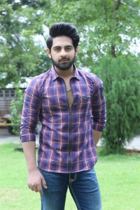 Actor Zaid Khan @ Banaras Movie Press Meet Hyderabad Photos