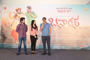 Zaid Khan, Sonal Monteiro @ Banaras Movie Press Meet Hyderabad Photos
