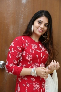 Actress Bandhavi Sridhar Cute Photos @ Masooda Press Meet