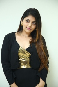 Actress Bandhavi Sridhar Stills in Black Dress