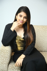 Actress Bandhavi Sridhar Stills @ Masooda Team Meet