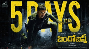 Hero Suriya Bandobast Movie Release Posters HD