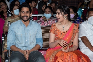 Naga Chaitanya,  Krithi Shetty @ Bangarraju Blockbuster Meet Stills