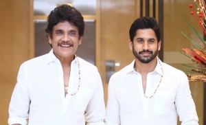 Nagarjuna, Naga Chaitanya @ Bangarraju Movie Pre-Release Event Photos