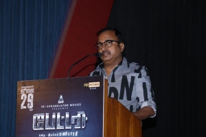 Saran @ Battery Movie Trailer Launch Stills