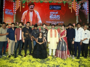 Bhagavanth Kesari Movie Trailer Launch Stills