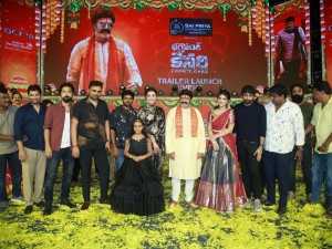 Bhagavanth Kesari Movie Trailer Launch Stills