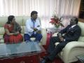 K.Bhagyaraj meets Malaysian Minister Photos