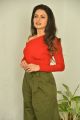 Telugu Actress Bhagyashree Red Dress Photos