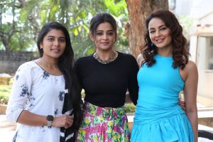 Sharanya Pradeep, Priyamani, Seerat Kapoor @ Bhamakalapam 2 Actress Press Meet Stills