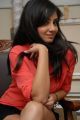 Telugu Actress Bhanu Mehra Hot Images in a Short Dress