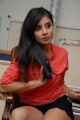 Bhanu Shree Mehra Hot Images in Red Shirt & Black Skirt
