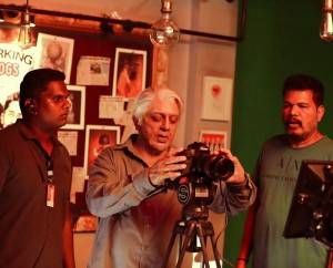 Kamal, Shankar @ Bharateeyudu 2 Movie Shooting Spot Stills HD