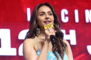 Rakul Preet Singh @ Bharateeyudu 2 Movie Press Meet Stills