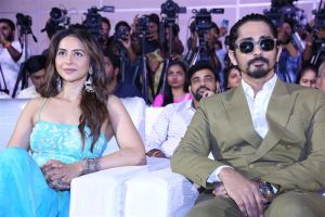 Rakul Preet Singh, Siddharth @ Bharateeyudu 2 Movie Press Meet Stills