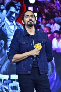 Siddharth @ Bharateeyudu 2 Movie Pre-Release Event Stills